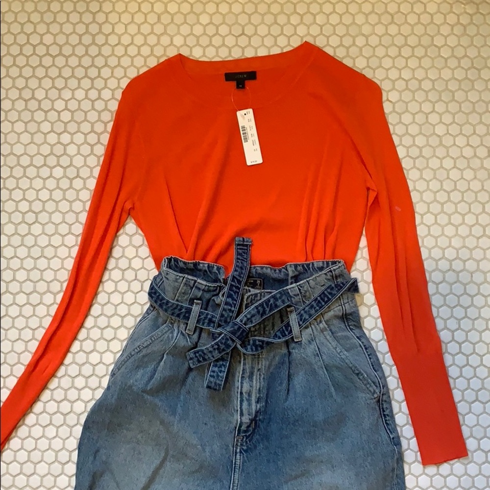 Coral sweater